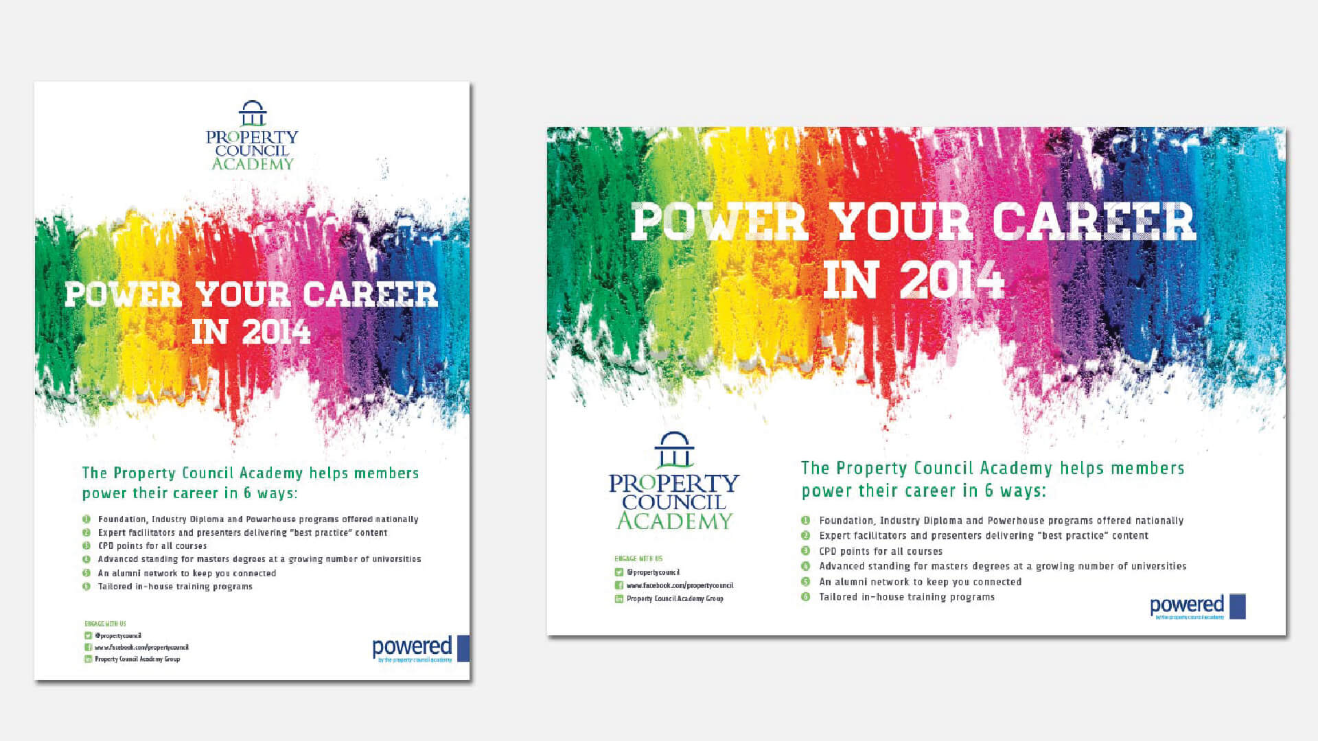 Property Council Academy 2014 Courses Collateral