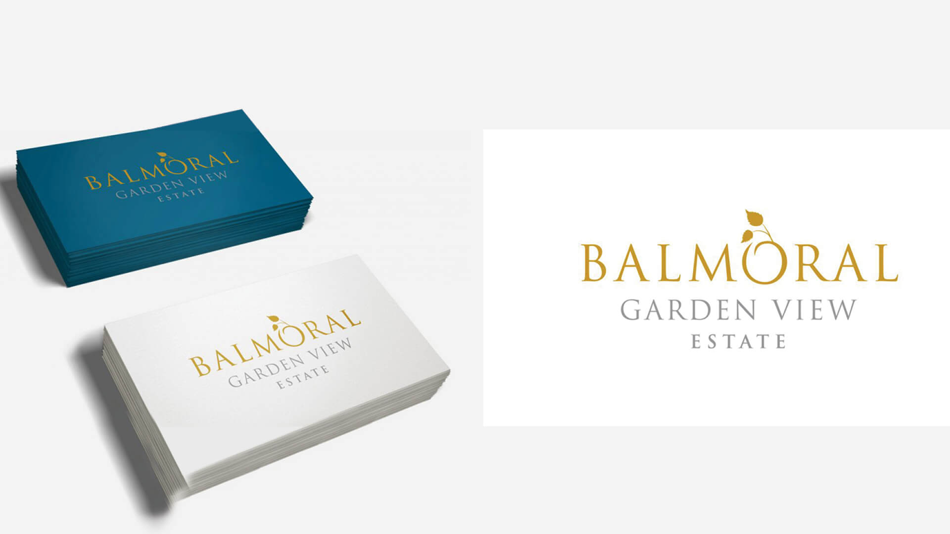Balmoral Garden View Brand Identity by Think Creative Agency