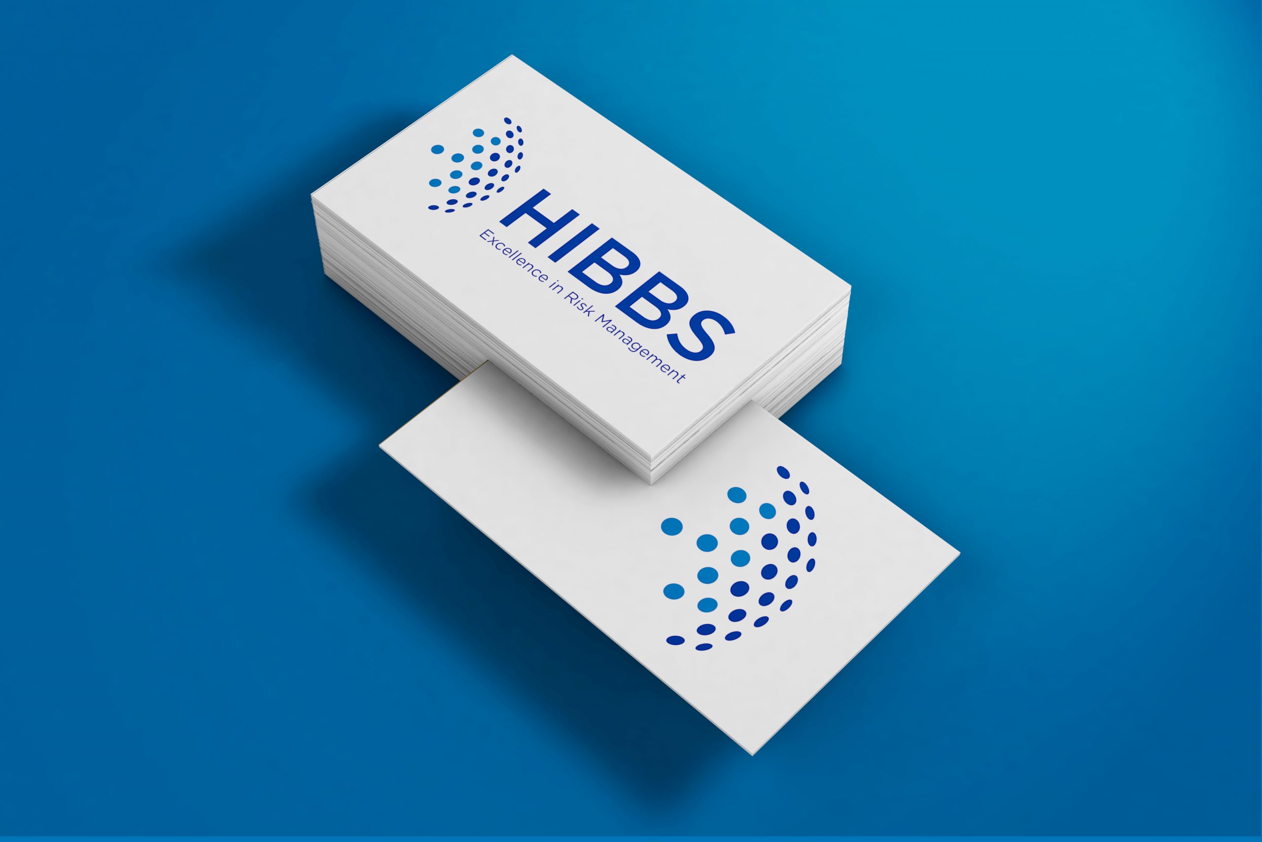 Hibbs Business card design by think creative agency