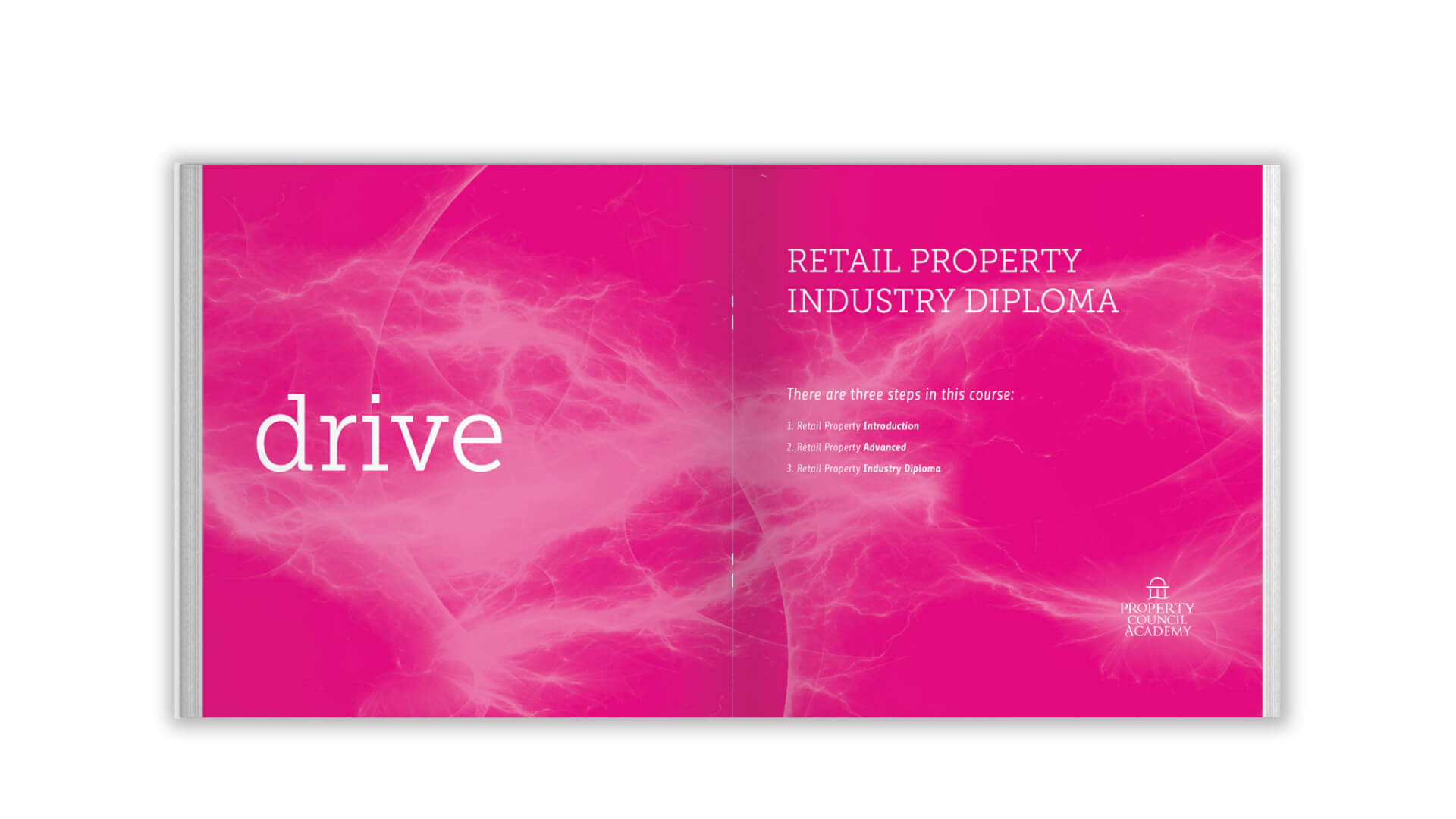 Property Council Academy Brochure Design by Think Creative Agency