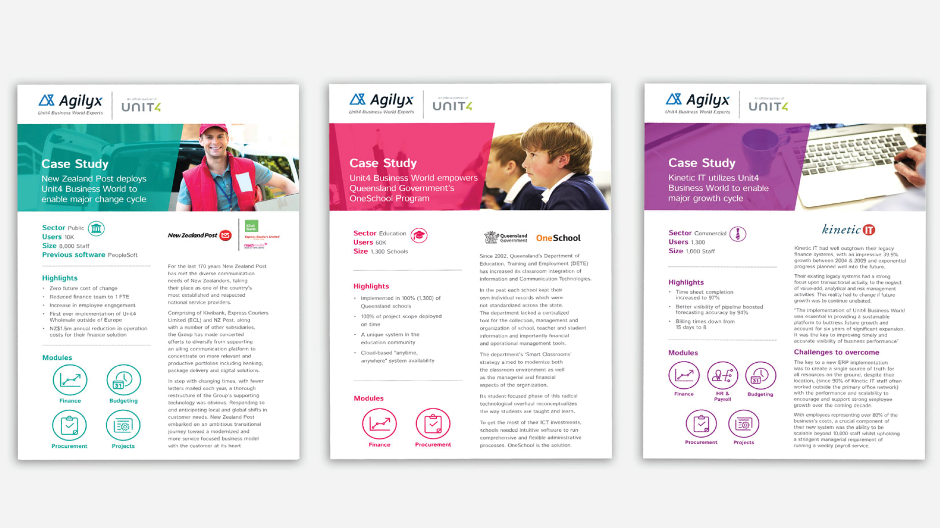 Agilyx Marketing Collateral by Think creative agency