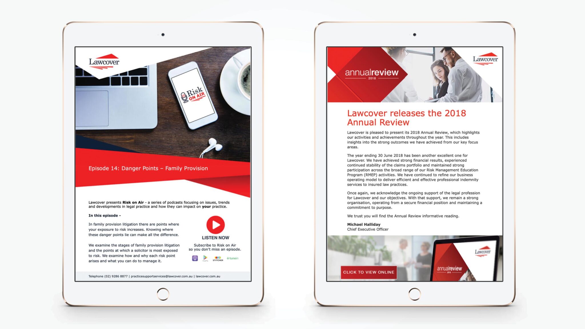 Lawcover Rebrand by Think6 Lawcover Rebrand by Think6