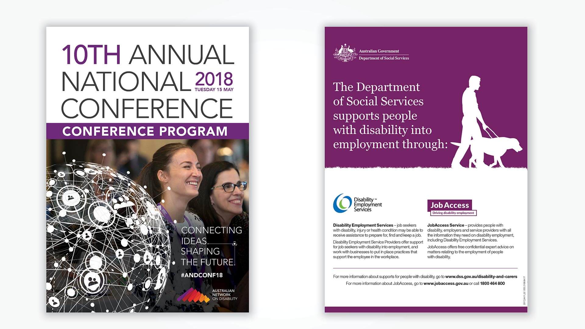 Australian Network on Disability Brochure design by TCA