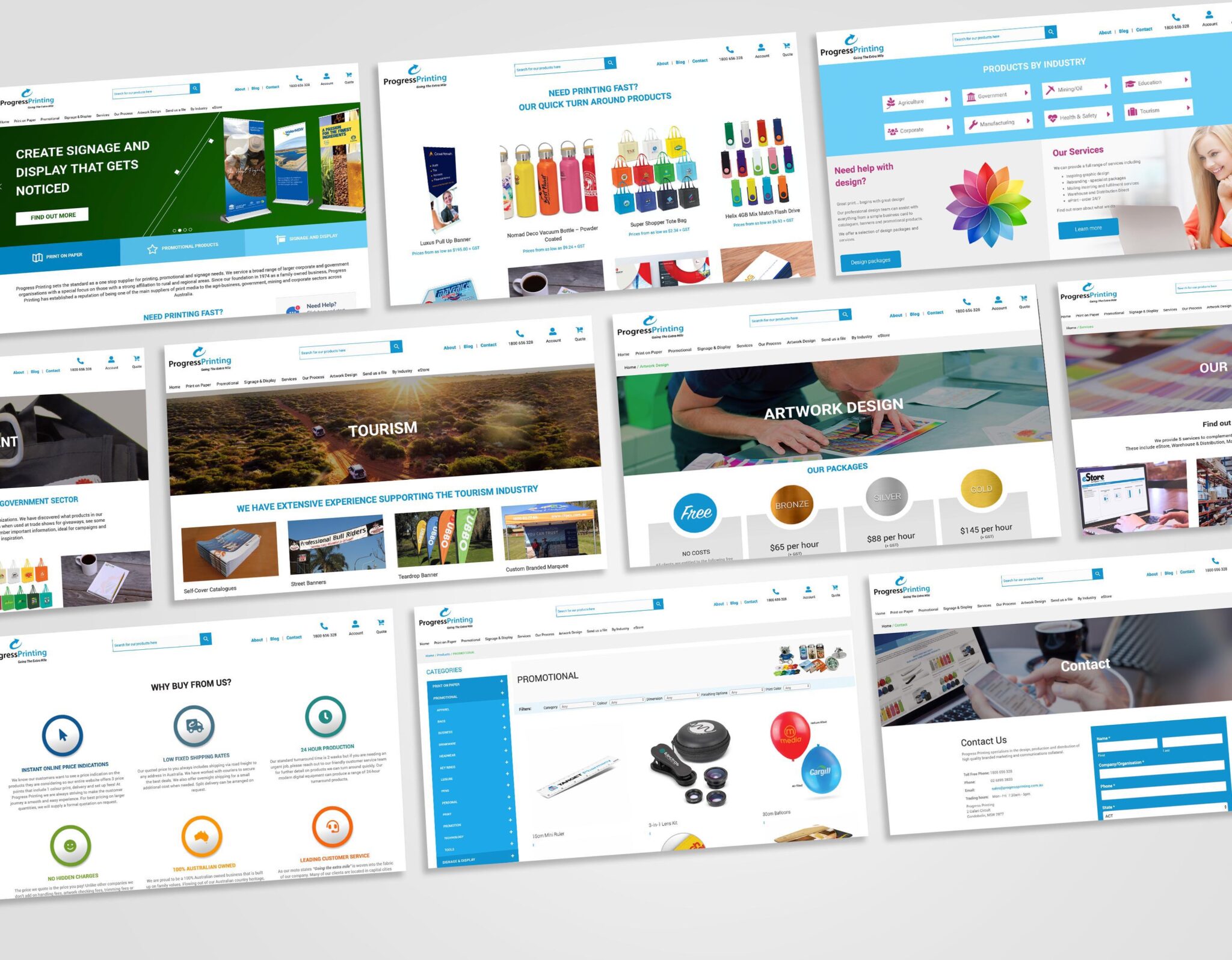 Progress Printing Website 5 Progress Printing Website 5