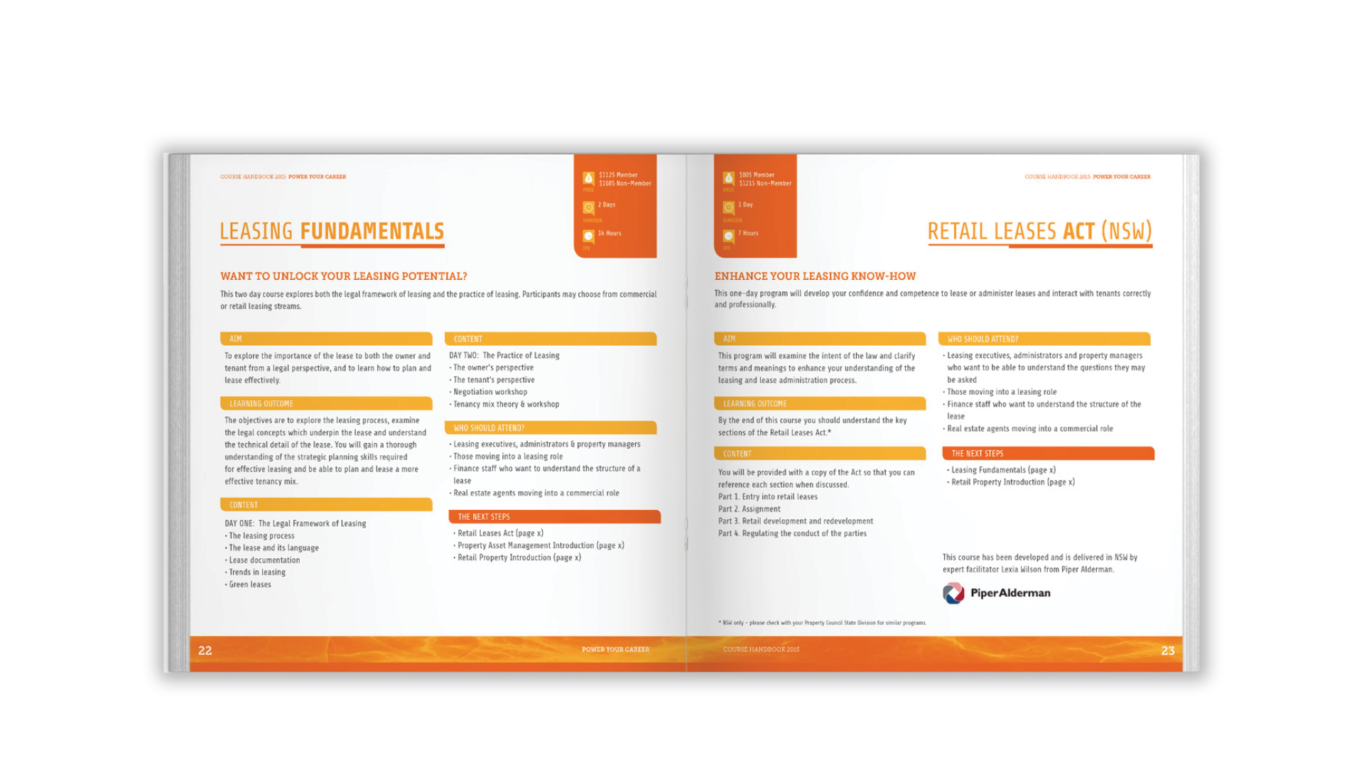 Property Council Academy Courses Collateral 2015 by Think Creative Agency7