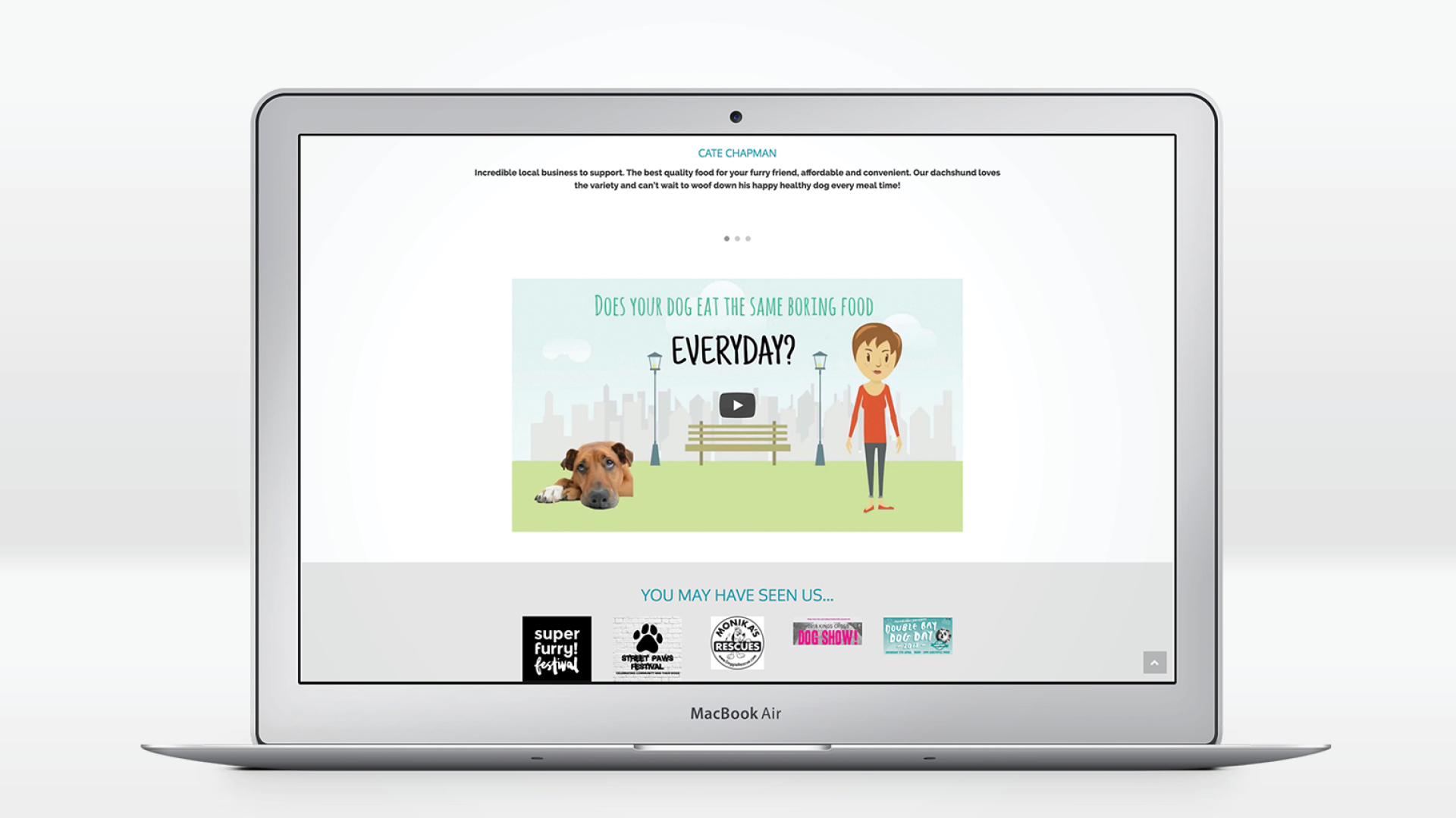Happy Healthy Dog Website Development by Think Creative Agency5