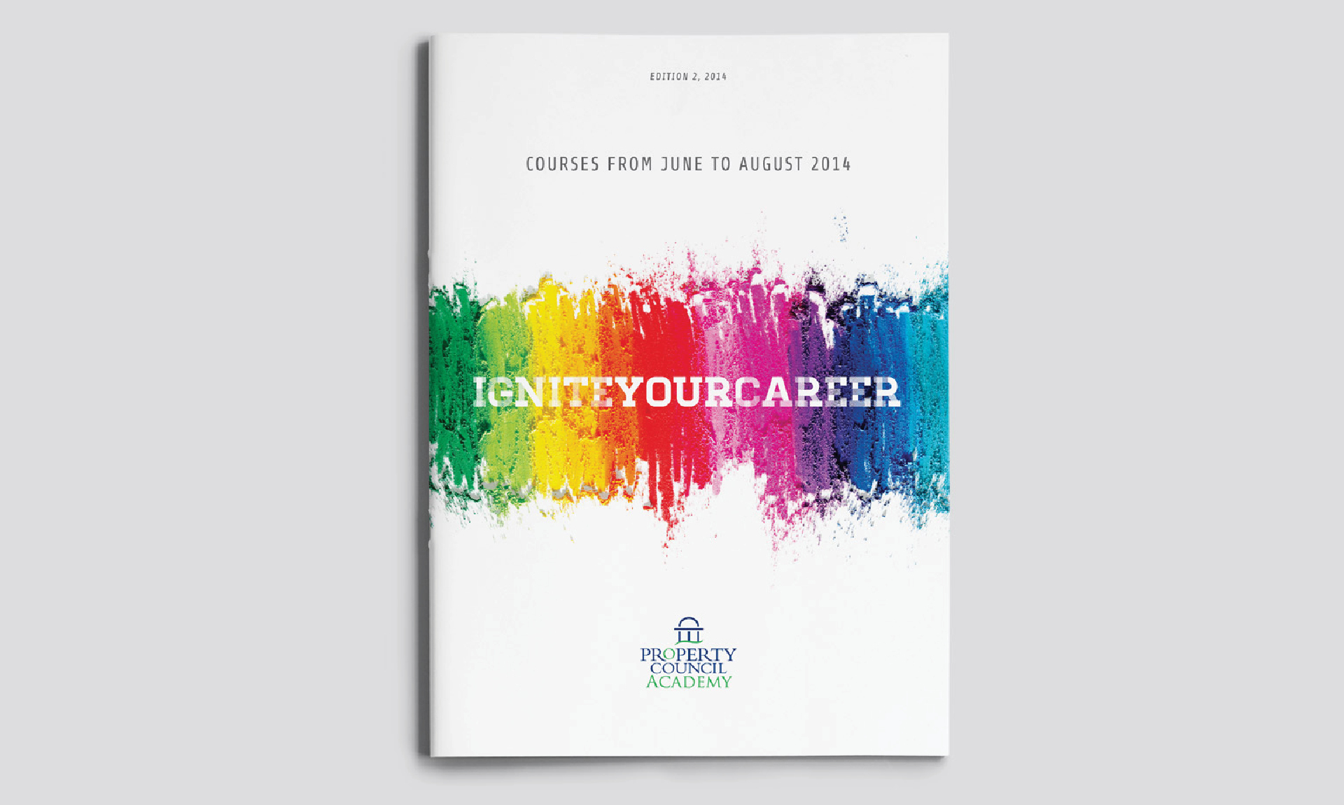 Property Council Academy 2014 Courses Collateral by Think Creative Agency