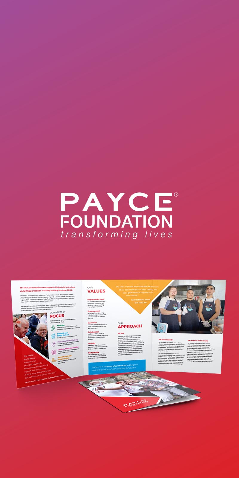 Payce HTML Invitation design by Think Creative Agency