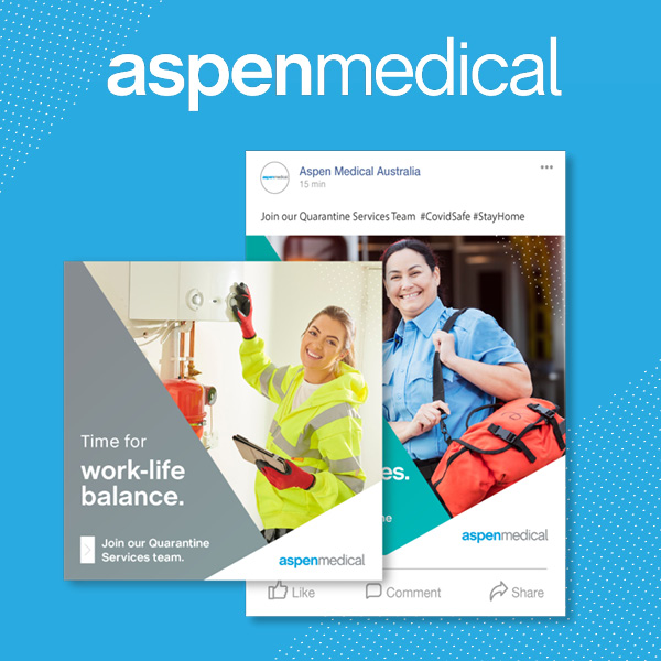 Aspen Medical campaign by Think Creative
