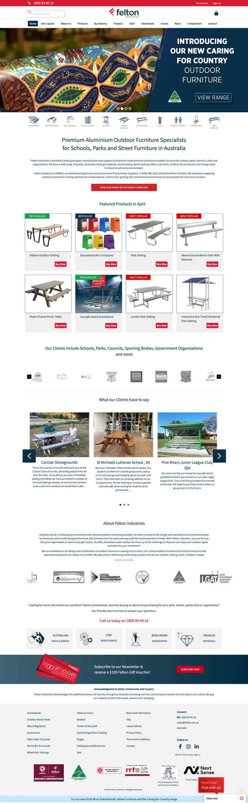 Website Design & Development Felton