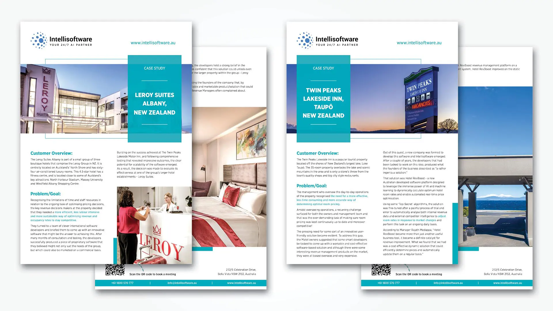 Intellisoftware case study by think creative agency
